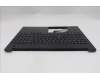 Lenovo 5M11S10403 C-Cover with keyboard, UK English, Black, Backlight, UK