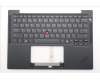 Lenovo 5M11S15669 C-Cover with keyboard, Ukraine, Black, Backlight, US