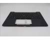 Lenovo 5M11S15690 C-Cover with keyboard, Czech Slovakian, Black, Backlight, WWAN, UK