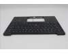 Lenovo 5M11S15693 C-Cover with keyboard, Danish, Black, Backlight, WWAN, UK