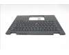 Lenovo 5M11S15973 C-Cover with keyboard, Switzerland, Black, Backlight, UK