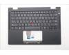 Lenovo 5M11S16009 C-Cover with keyboard, Arabic, Black, Backlight, WWAN, US