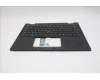 Lenovo 5M11S16049 C-Cover with keyboard, French, Black, Backlight, WWAN, US