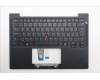 Lenovo 5M11S16180 C-Cover with keyboard, Czech Slovakian, Black, Backlight, UK