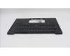 Lenovo 5M11S16197 C-Cover with keyboard, French, Black, Backlight, US