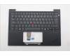 Lenovo 5M11S16365 C-Cover with keyboard, Hungarian, Black, Backlight, WWAN, UK