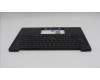 Lenovo 5M11S16440 C-Cover with keyboard, UK English, Black, Backlight, WWAN, UK