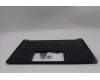 Lenovo 5M11S26759 C-Cover with keyboard, German, Black, UK