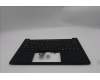Lenovo 5M11S26783 C-Cover with keyboard, Switzerland, Black, UK