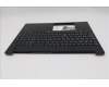 Lenovo 5M11S27020 C-Cover with keyboard, Bulgarian, Black, UK