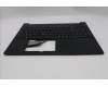 Lenovo 5M11S27051 C-Cover with keyboard, Belgian, Black, Backlight, UK