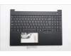 Lenovo 5M11S27056 C-Cover with keyboard, Spanish, Black, Backlight