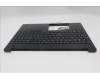Lenovo 5M11S27098 C-Cover with keyboard, Switzerland, Black, Backlight, UK