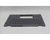 Lenovo 5M11S30214 C-Cover with keyboard, Arabic, Luna Grey, Backlight, World Face Camera, Heat Staking, US