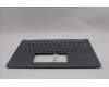 Lenovo 5M11S30496 C-Cover with keyboard, French, Luna Grey, Backlight, World Face Camera, Heat Staking, US