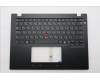 Lenovo 5M11S30617 C-Cover with keyboard, Russian, Black, Backlight, Heat Staking, US