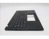 Lenovo 5M11S33652 C-Cover with keyboard, Portuguese, Black, Non-Backlight, Heat Staking, UK