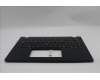 Lenovo 5M11S33691 C-Cover with keyboard, Czech Slovakian, Black, Backlight, Heat Staking, UK