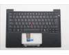 Lenovo 5M11S37312 C-Cover with keyboard, Nordic, Black, Backlight, UK