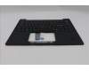 Lenovo 5M11S37312 C-Cover with keyboard, Nordic, Black, Backlight, UK