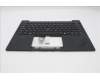 Lenovo 5M11S37340 C-Cover with keyboard, Portuguese, Black, Backlight, UK