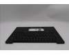 Lenovo 5M11S37457 C-Cover with keyboard, UK English, Black, Backlight, UK