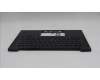 Lenovo 5M11S37772 C-Cover with keyboard, UK English, Black, Backlight, WWAN, UK