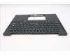 Lenovo 5M11S37979 C-Cover with keyboard, Arabic, Black, Backlight, US
