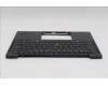Lenovo 5M11S37995 C-Cover with keyboard, Czech Slovakian, Black, Backlight, UK