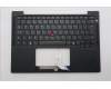 Lenovo 5M11S38082 C-Cover with keyboard, UK English, Black, Backlight, UK