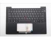 Lenovo 5M11S38133 C-Cover with keyboard, Hebrew, Black, Backlight, WWAN, US