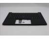 Lenovo 5M11S53825 C-Cover with keyboard, UK English, Black, Backlight, UK