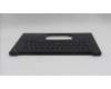 Lenovo 5M11T54271 C-Cover with keyboard, Hungarian, Black, Backlight, UK