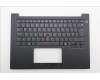 Lenovo 5M11T54295 C-Cover with keyboard, Norwegian, Black, Backlight, UK