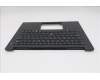 Lenovo 5M11T54295 C-Cover with keyboard, Norwegian, Black, Backlight, UK