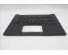 Lenovo 5M11T54299 C-Cover with keyboard, Nordic, Black, Backlight, UK