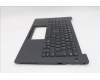 Lenovo 5M11T55123 C-Cover with keyboard, Estonian, Black, Backlight, Smart Card Reader, UK