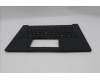 Lenovo 5M11T55139 C-Cover with keyboard, German, Black, Backlight, Smart Card Reader, UK