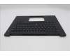 Lenovo 5M11T55159 C-Cover with keyboard, Italian, Black, Backlight, Smart Card Reader, UK