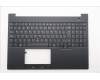Lenovo 5M11T58531 C-Cover with keyboard, Spanish, Black, WWAN, Number Pad, UK