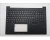 Lenovo 5M11T58536 C-Cover with keyboard, Switzerland, Black, WWAN, Number Pad, UK