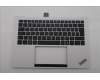 Lenovo 5M11U03795 C-Cover with keyboard, Bulgarian, Black/White, FingerPrint, WLAN, UK