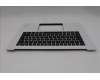 Lenovo 5M11U08063 C-Cover with keyboard, Italian, White, FingerPrint, UK