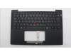 Lenovo 5M11U08128 C-Cover with keyboard, Danish, Black, Backlight, NFC, UK