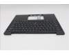 Lenovo 5M11U26785 C-Cover with keyboard, German, Black, WWAN, UK