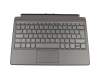 5N20N88578 original Lenovo keyboard incl. topcase DE (german) grey/black with backlight