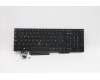 Lenovo 5N20V78044 Keyboard Internal, Spanish, Black, Non-Backlight, w/Number, UK