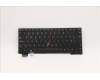Lenovo 5N21A21862 Keyboard Internal, Norwegian, Non-Backlight, Black, UK