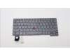 Lenovo 5N21A22007 Keyboard Internal, Hebrew, Grey, Backlight, US
