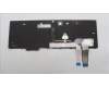 Lenovo 5N21D93629 Keyboard Internal, Norwegian, Black, Backlight, w/Number, UK